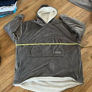 Comfy oversized hoodie unisex Grey in Great condition